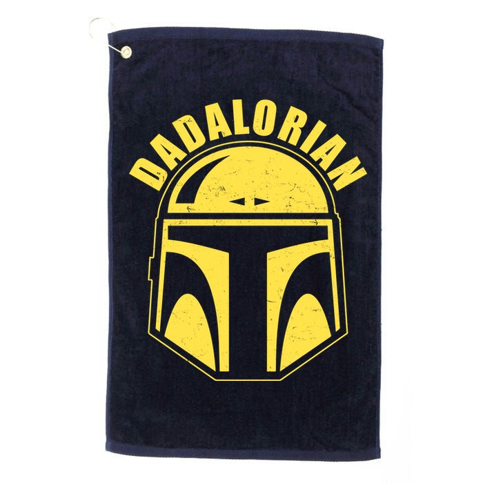 Dadalorian Helmet Golf Towel