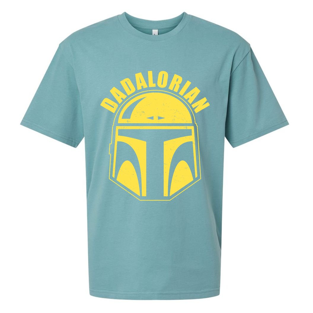 Dadalorian Helmet Sueded Cloud Jersey T-Shirt