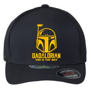 Dadalorian This Is A Way Flexfit Unipanel Trucker Cap