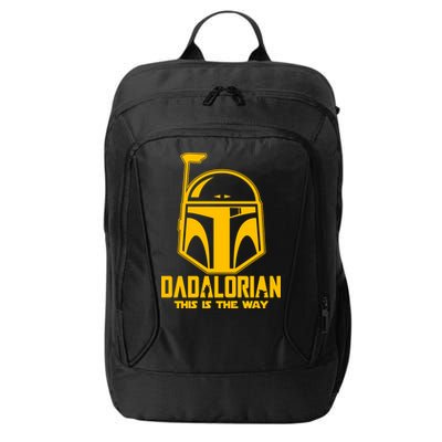Dadalorian This Is A Way City Backpack