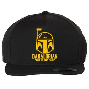 Dadalorian This Is A Way Wool Snapback Cap