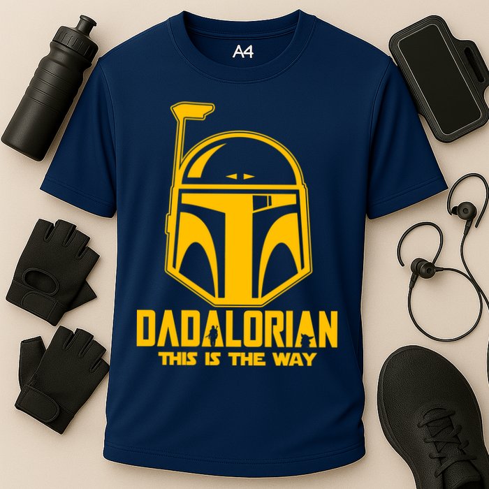 Dadalorian This Is A Way Performance Shirt