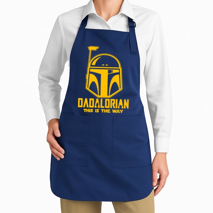 Dadalorian This Is A Way Apron