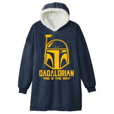 Dadalorian This Is A Way Hooded Wearable Blanket