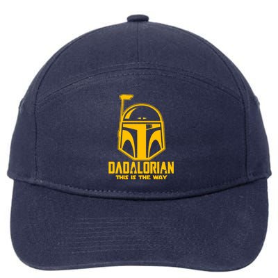 Dadalorian This Is A Way 7-Panel Snapback Hat