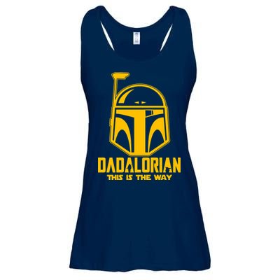 Dadalorian This Is A Way Ladies Essential Flowy Tank