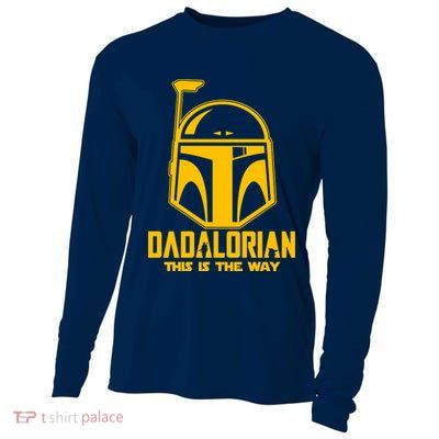Dadalorian This Is A Way Cooling Performance Long Sleeve Crew