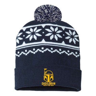 Dadalorian This Is A Way USA-Made Snowflake Beanie