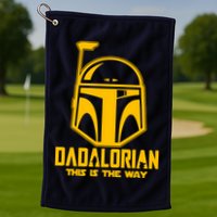 Dadalorian This Is A Way Golf Towel