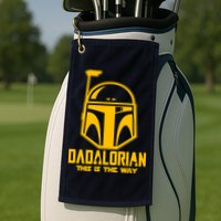 Dadalorian This Is A Way Golf Towel