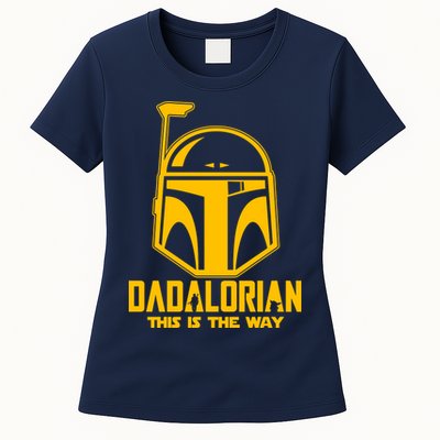 Dadalorian This Is A Way Womens T-Shirt