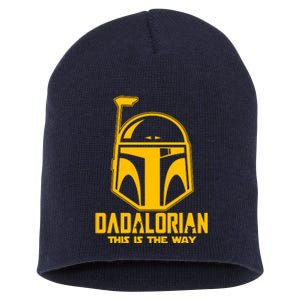 Dadalorian This Is A Way Short Acrylic Beanie