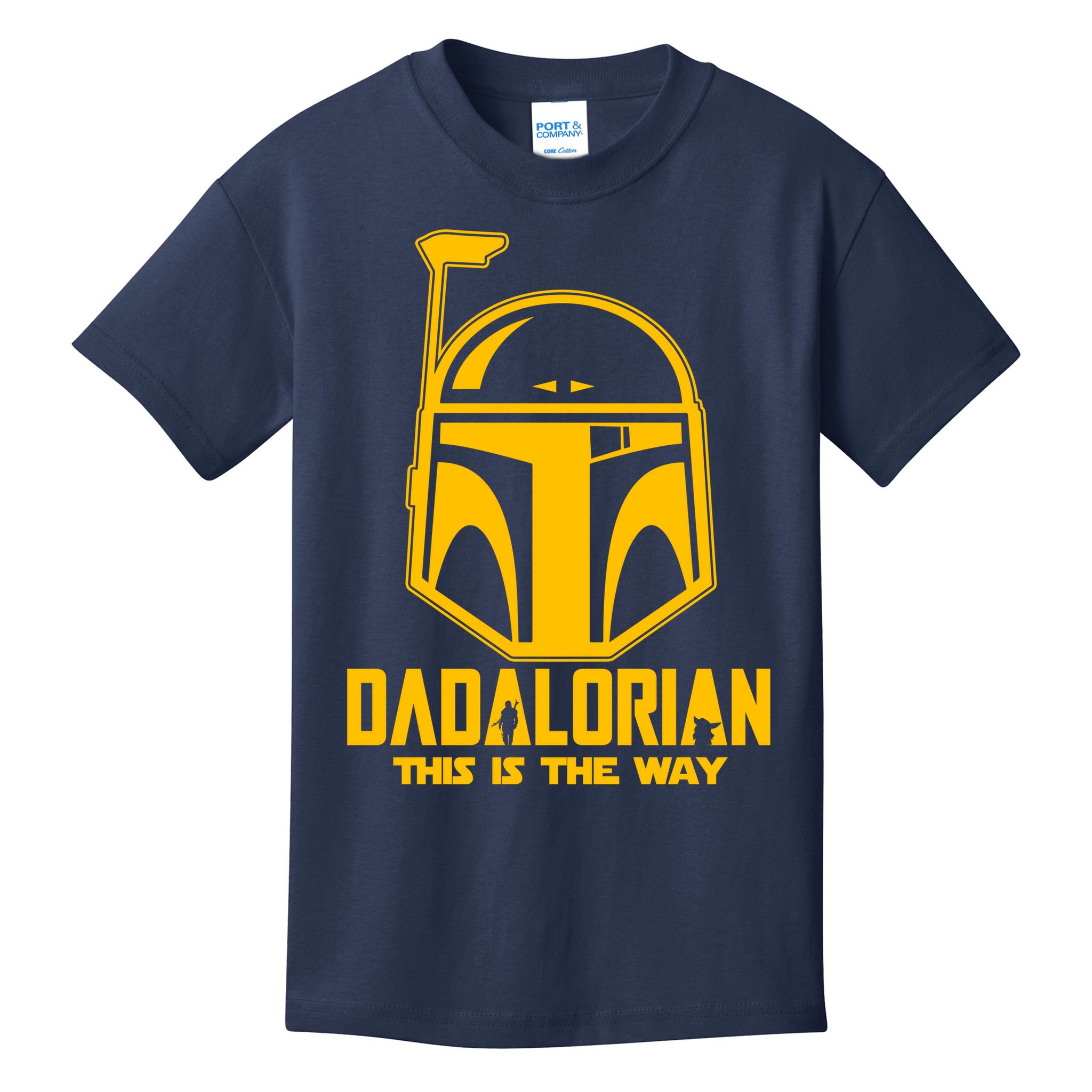 Dadalorian This Is A Way Kids T-Shirt