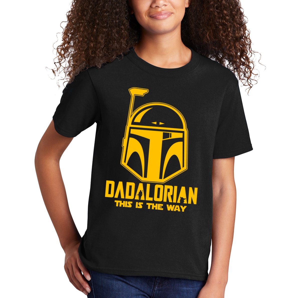 Dadalorian This Is A Way Kids T-Shirt