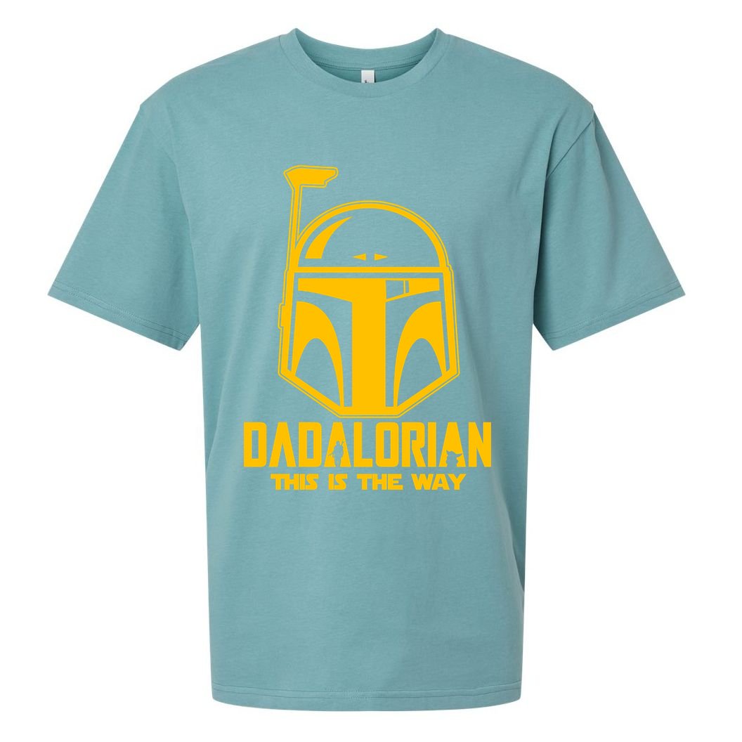 Dadalorian This Is A Way Sueded Cloud Jersey T-Shirt