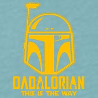 Dadalorian This Is A Way Sueded Cloud Jersey T-Shirt