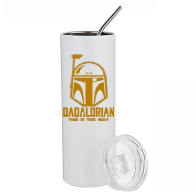 Dadalorian This Is A Way Stainless Steel Tumbler