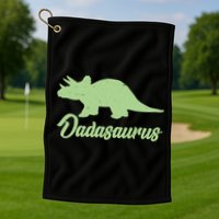 Dadasaurus Golf Towel