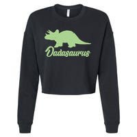 Dadasaurus Cropped Pullover Crew