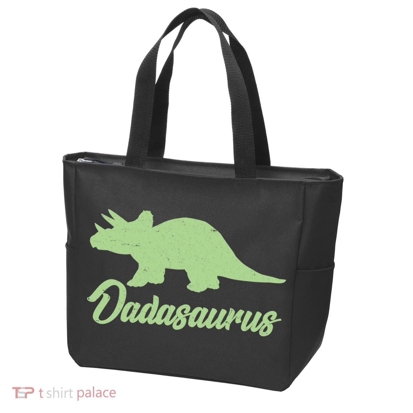 Dadasaurus Zip Tote Bag