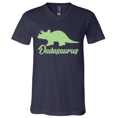 Dadasaurus V-Neck T-Shirt