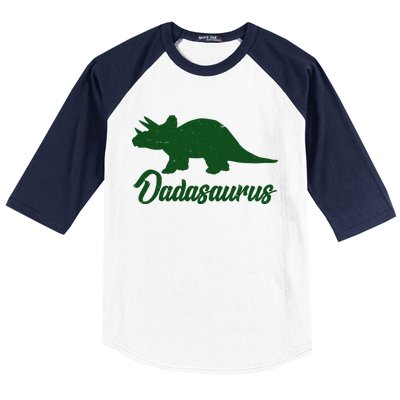 Dadasaurus Baseball Sleeve Shirt