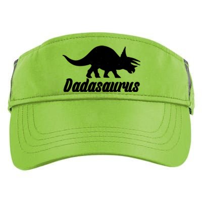 Dadasaurus Dinosaur Father's Day Adult Drive Performance Visor