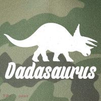 Dadasaurus Dinosaur Father's Day Legacy Tie Dye Trucker Hat