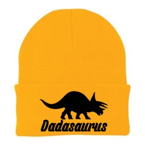 Dadasaurus Dinosaur Father's Day Knit Cap Winter Beanie