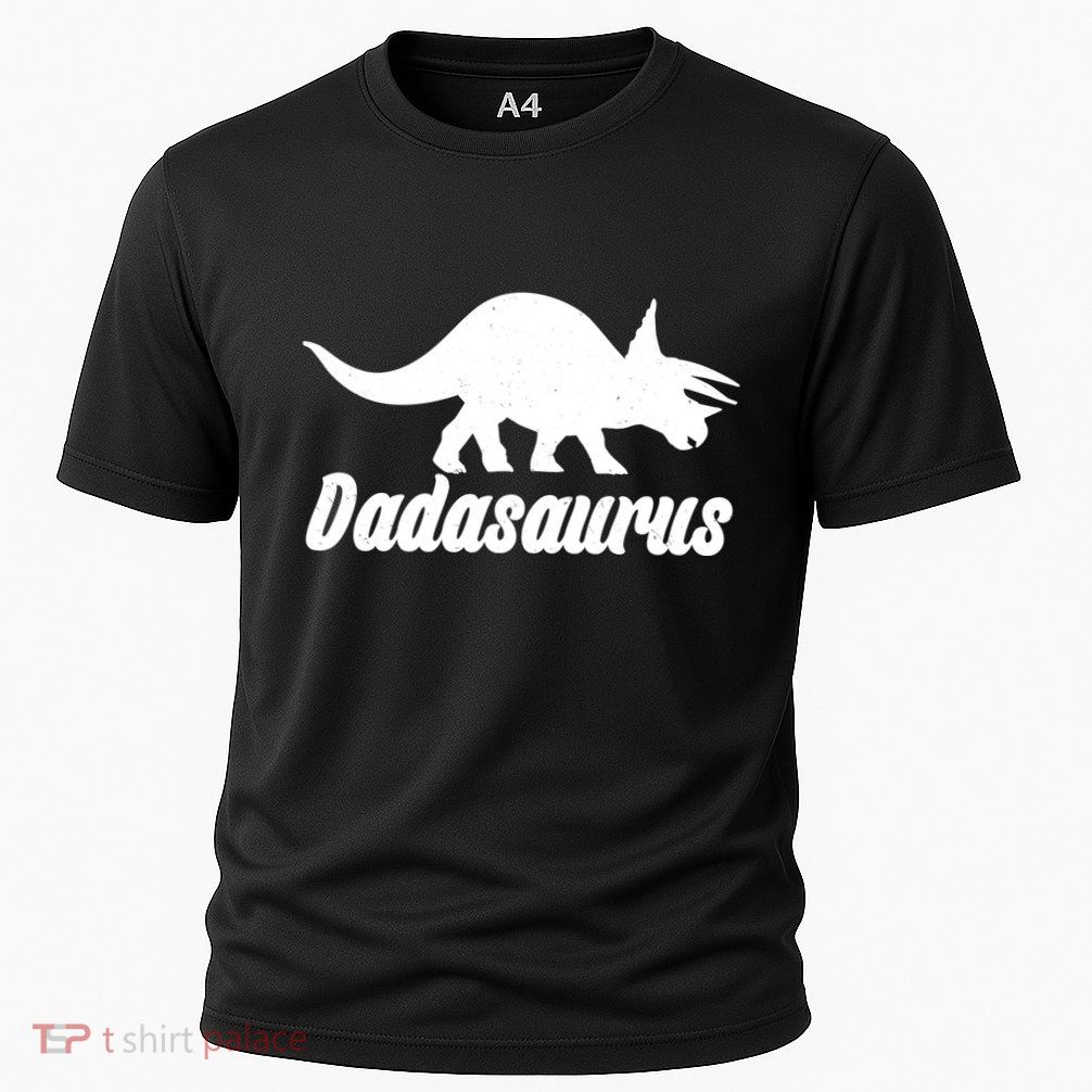 Dadasaurus Dinosaur Father's Day Performance Shirt