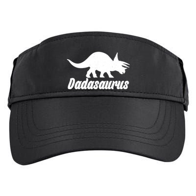 Dadasaurus Dinosaur Father's Day Adult Drive Performance Visor