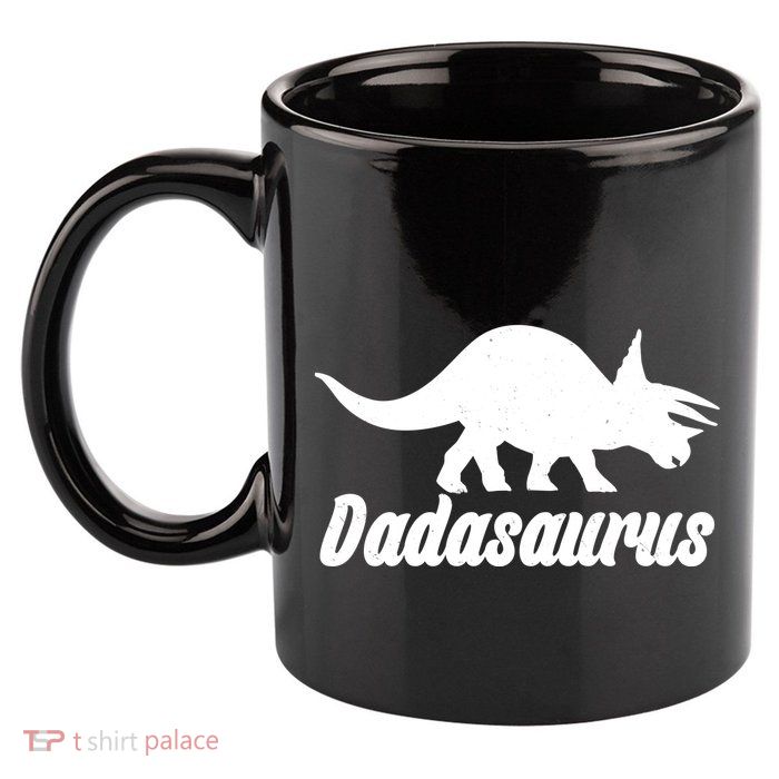 Dadasaurus Dinosaur Father's Day 11oz C Handle Ceramic Mug