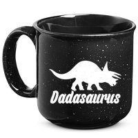 Dadasaurus Dinosaur Father's Day 15oz Campfire Ceramic Mug