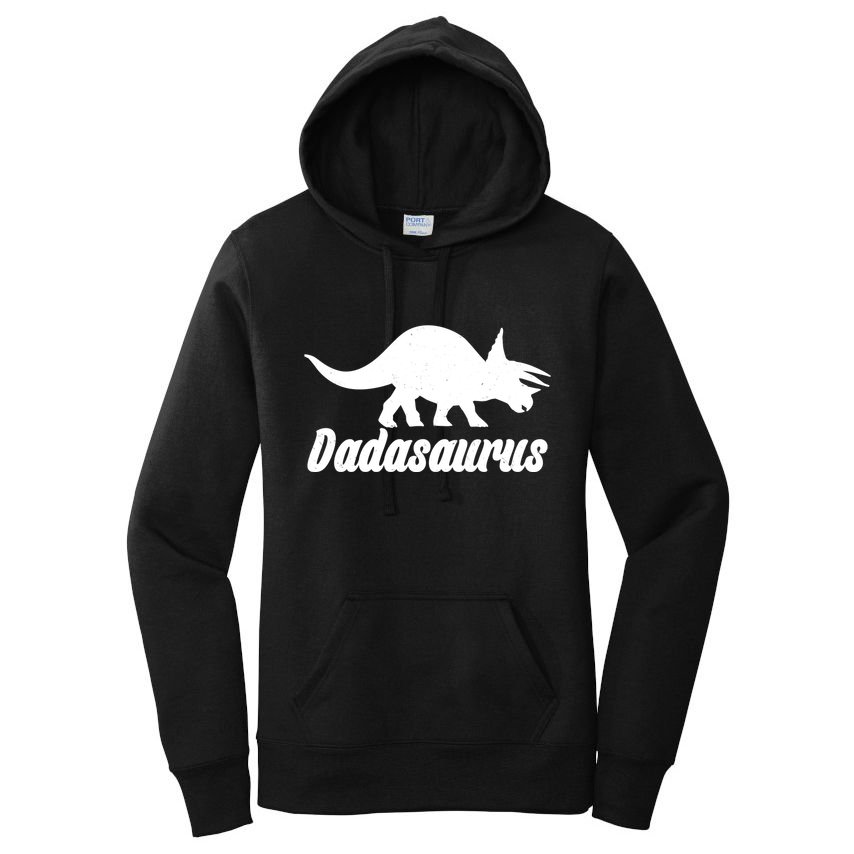 Dadasaurus Dinosaur Father's Day Women's Pullover Hoodie