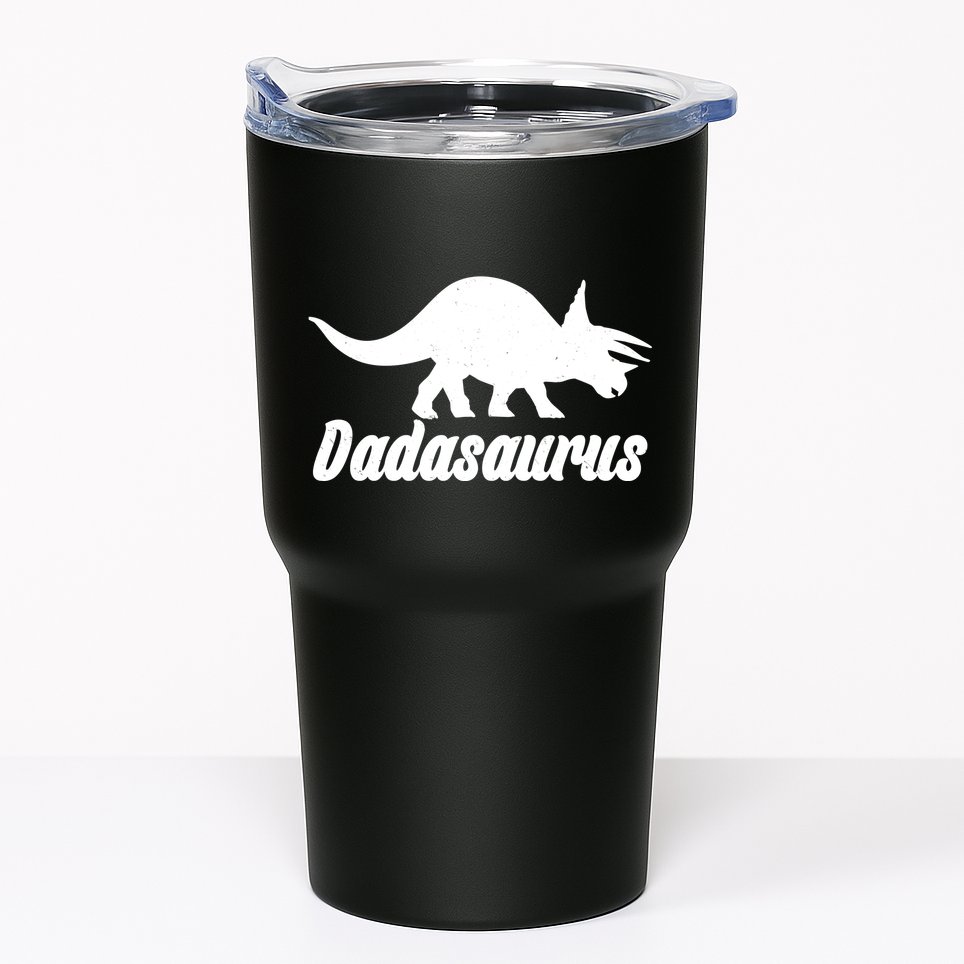 Dadasaurus Dinosaur Father's Day Tumbler