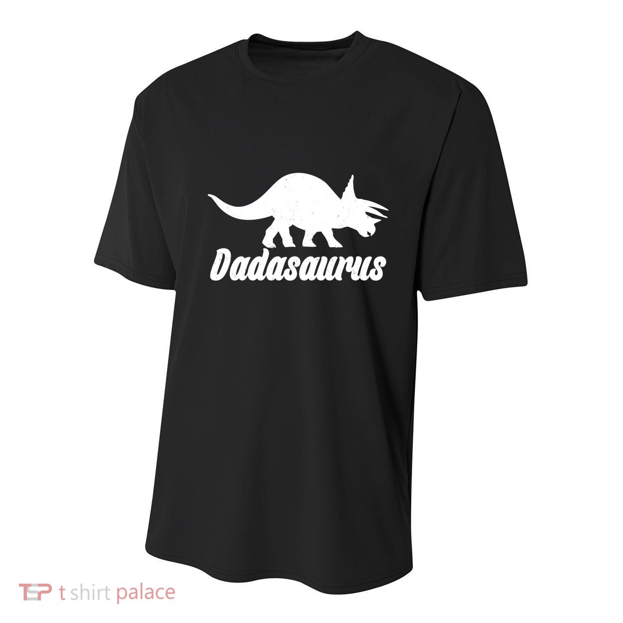 Dadasaurus Dinosaur Father's Day Youth Performance Sprint T-Shirt