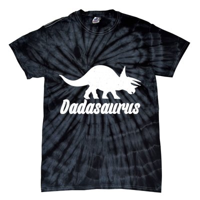 Dadasaurus Dinosaur Father's Day Tie-Dye T-Shirt