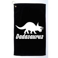 Dadasaurus Dinosaur Father's Day Golf Towel