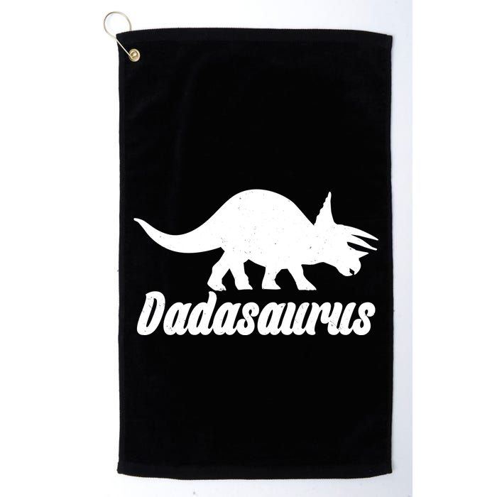 Dadasaurus Dinosaur Father's Day Golf Towel