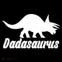 Dadasaurus Dinosaur Father's Day Women's V-Neck T-Shirt