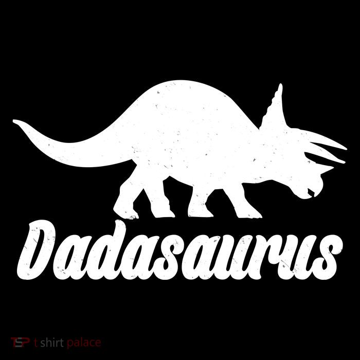 Dadasaurus Dinosaur Father's Day Women's V-Neck T-Shirt