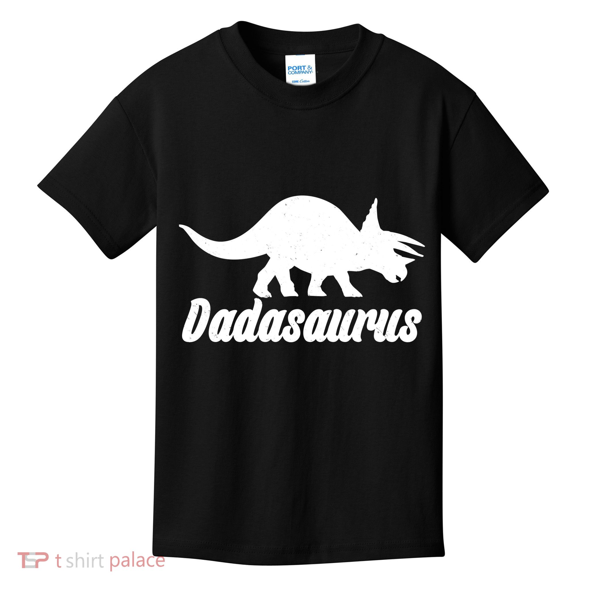 Dadasaurus Dinosaur Father's Day Kids T-Shirt