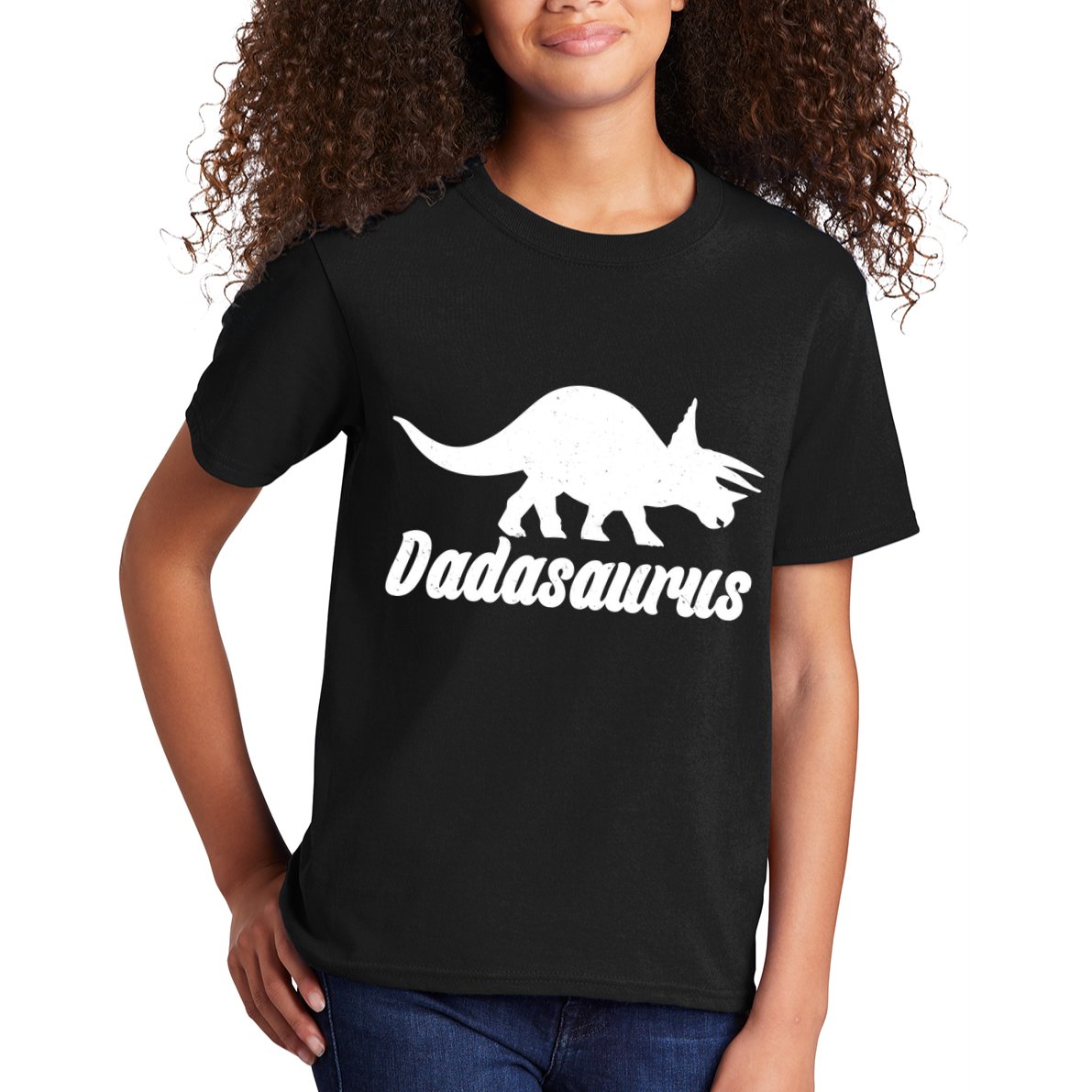 Dadasaurus Dinosaur Father's Day Kids T-Shirt