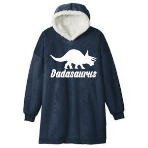 Dadasaurus Dinosaur Father's Day Hooded Wearable Blanket