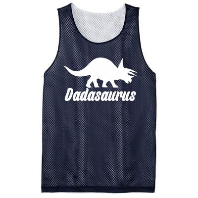 Dadasaurus Dinosaur Father's Day Mesh Reversible Basketball Jersey Tank