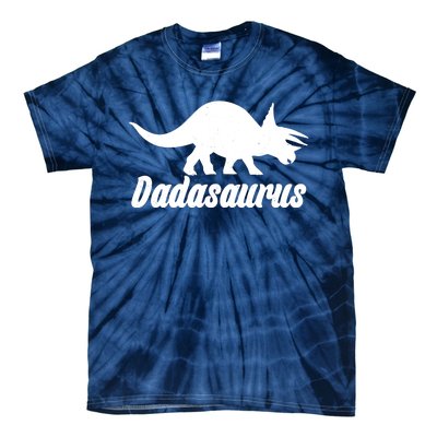 Dadasaurus Dinosaur Father's Day Tie-Dye T-Shirt