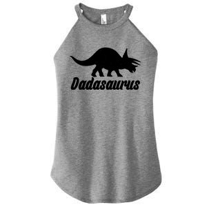 Dadasaurus Dinosaur Father's Day Women's Perfect Tri Rocker Tank