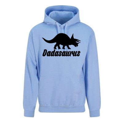 Dadasaurus Dinosaur Father's Day Unisex Surf Hoodie