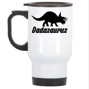 Dadasaurus Dinosaur Father's Day Stainless Steel Travel Mug