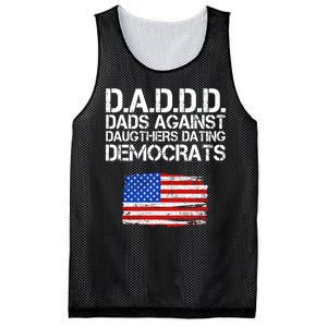 DADDD Dads Against Daughters Dating Democrats Mesh Reversible Basketball Jersey Tank